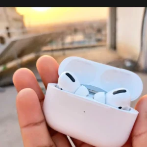 White Active Noise Cancelling Wireless Earbuds – Get Free 2 Pcs