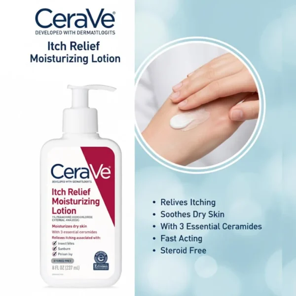 CeraVe Itch Relief Moisturizing Lotion