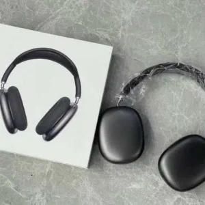 Black & White Headphones with Advanced Noise Cancellation – 1 Pcs