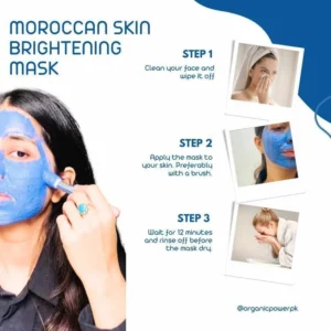 Whitening And Brightening  Blue Face Mask