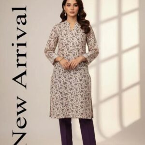 2 Pcs Women’s Unstitched Printed Suit