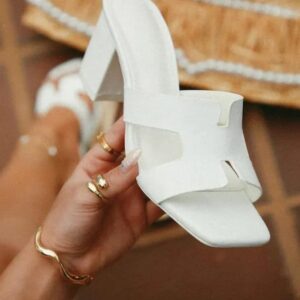 Fancy Women’s Heels – Stylish Synthetic Leather Footwear