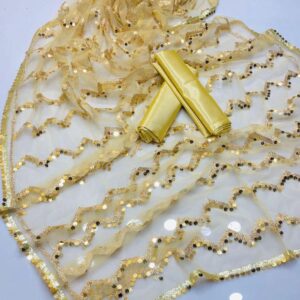 Women’s Unstitched Silk Plain Fancy Dress