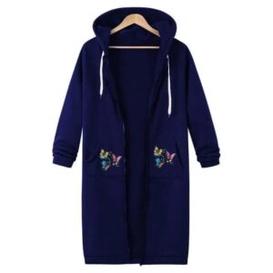 Women’s Extra-Long Zipper Hoodie