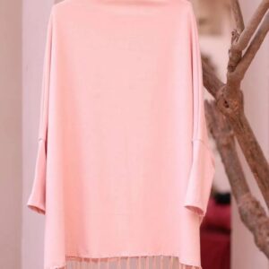 Women’s Fleece Plain Poncho Cape Shawl