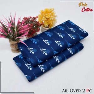2 Pcs Women’s Unstitched Printed Suit