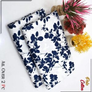 2 Pcs Women’s Unstitched Printed Suit