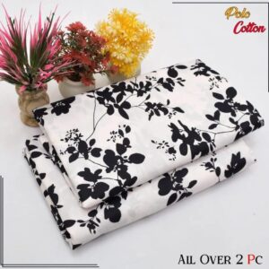 2 Pcs Women’s Unstitched Printed Suit