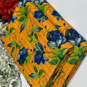 2 Pcs Women’s Unstitched Printed Suit