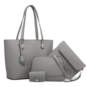 Women’s PU Leather Plain Shoulder Bag