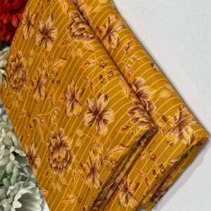 2 Pcs Women’s Unstitched Printed Suit