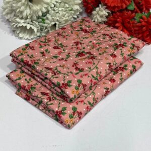 2 Pcs Women’s Unstitched Printed Suit