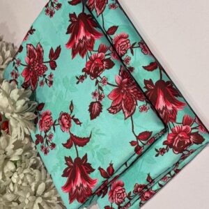 2 Pcs Women’s Unstitched Printed Suit