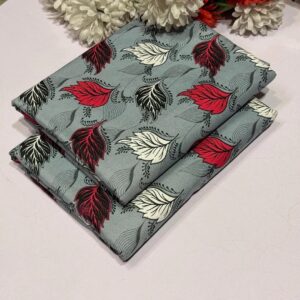 2 Pcs Women’s Unstitched Printed Suit