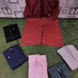 Women’s Extra-Long Zipper Hoodie