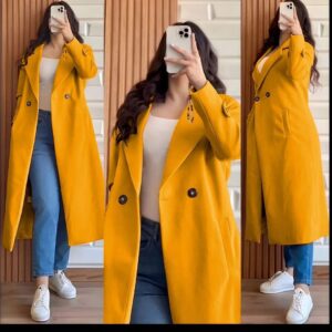 1 Pc Women’s Stitched Fleece Plain Fleece Jacket