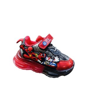 Kids’ Rubber Printed Joggers Sneakers – Stylish Footwear for Ages 3-6 (1 Pcs)