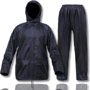 1 Pc Durable Weather-Resistant Parachute Rainsuit for All Seasons