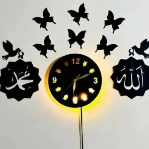Backlight Wall Clock Analogue Wall Clock