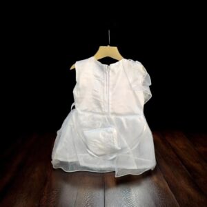 Stylish Collection Fancy 2 Pcs Girl Frock Wedding Party Wear