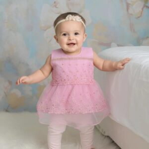 Stylish Collection New Baby Girl Fancy Frock 3 Month To 12 Month
