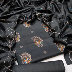 3 Pcs Women’s Unstitched Embroidered Suit