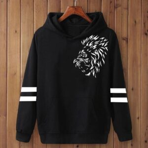 1 Pc Men’s Cotton Printed Hoodie