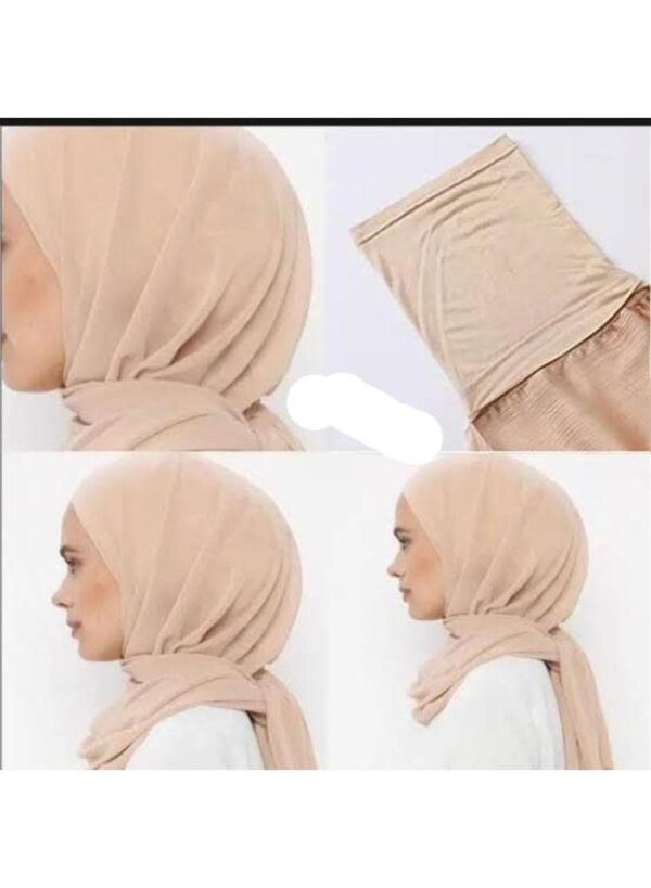 1 Pc Georgette Plain Single Loop Hijab