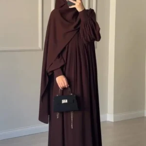 Fancy Abaya heavy Georgette Stuff With Stroller