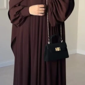 Fancy Abaya heavy Georgette Stuff With Stroller
