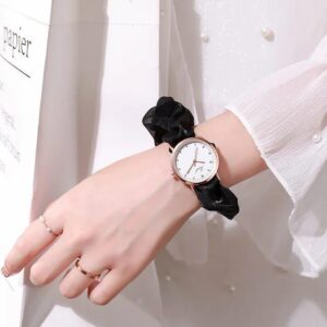 Stylish Women’s Quartz Watch – 1 Pc Water Resistant Bracelet Timepiece
