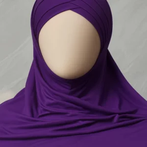 Pack Of Two Cotton Jersey Plain Ready To Wear Hijab Headscarf
