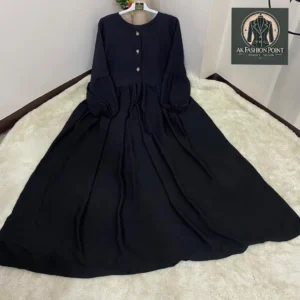 Georgette Plain Classic Abaya