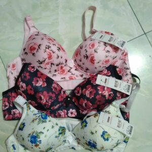 Cotton Printed Comfortable And Breathable Padded Bra