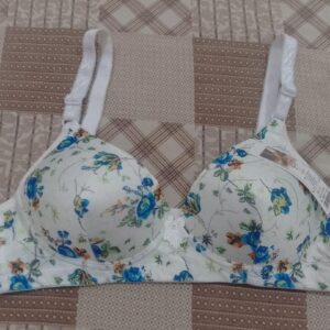 Cotton Printed Comfortable And Breathable Padded Bra