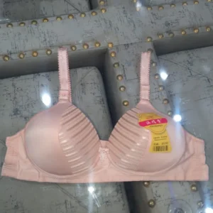 Spandex Plain Padded Bra – Comfortable Everyday Support (Sizes 36-42, Cup B)