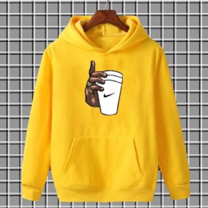 Men’s Fleece Graphic Sublimation Hoodie Track Suit – 2 Pcs