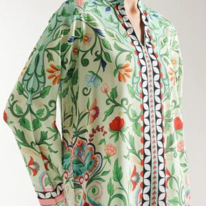 Stylish Printed Shirt and Trouser Set – 2 Pcs