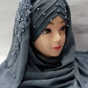 Ready To Wear Hijab With Stones