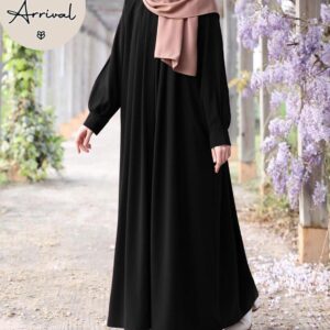 Stylish Georgette Full Abaya for Women – 1 Pc