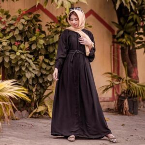Stylish Georgette Full Abaya for Women – 1 Pc