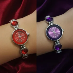 Chic Women’s Bracelet Watch – 1 Pc with Elegant Chain Strap and Stylish Color Options