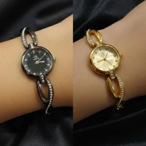 Women’s Chic Watch with Chain Strap – 1 Pc Stylish Timepiece for Every Occasion