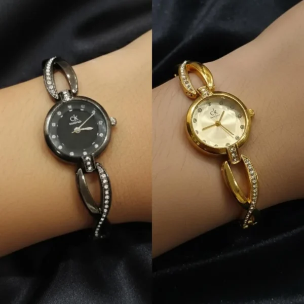 Women's Chic Watch with Chain Strap - 1 Pc Stylish Timepiece for Every Occasion