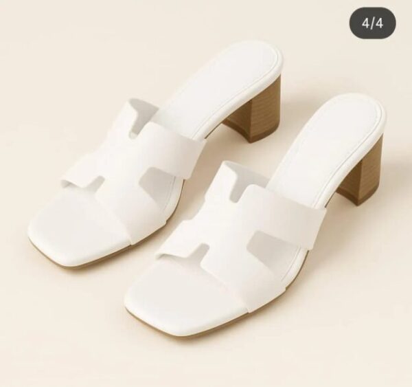 Fancy Women's Heels – Stylish Synthetic Leather Footwear