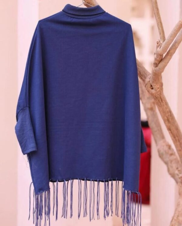 Women's Fleece Plain Poncho Cape Shawl