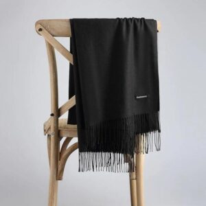 1 Pc Women’s Woolen Plain Shawl