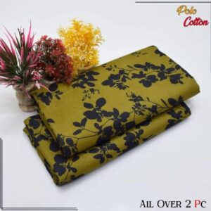 2 Pcs Women’s Unstitched Printed Suit