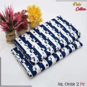 2 Pcs Women’s Unstitched Printed Suit