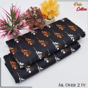 2 Pcs Women’s Unstitched Printed Suit